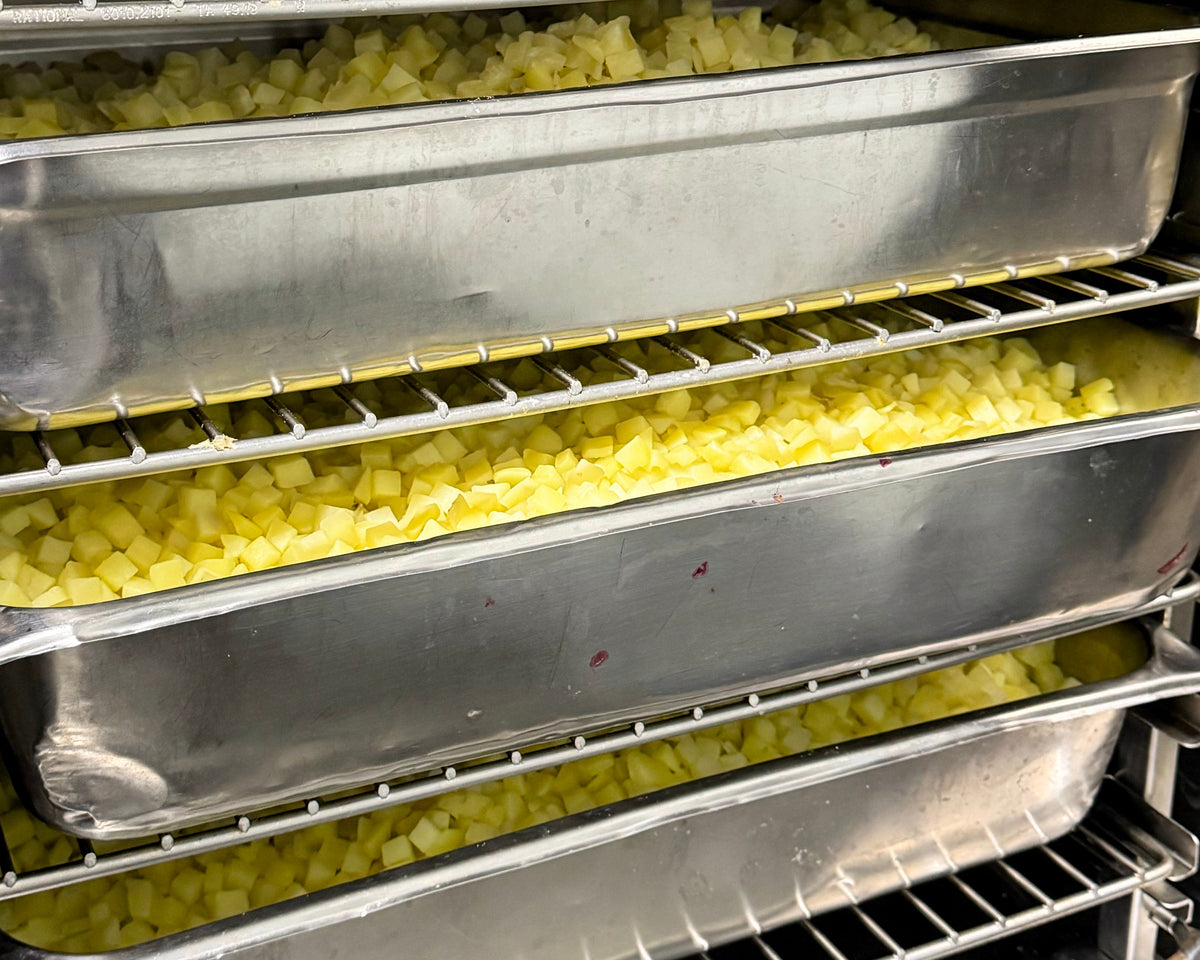 Individually cooked ingredients for optimized nutritional contribution