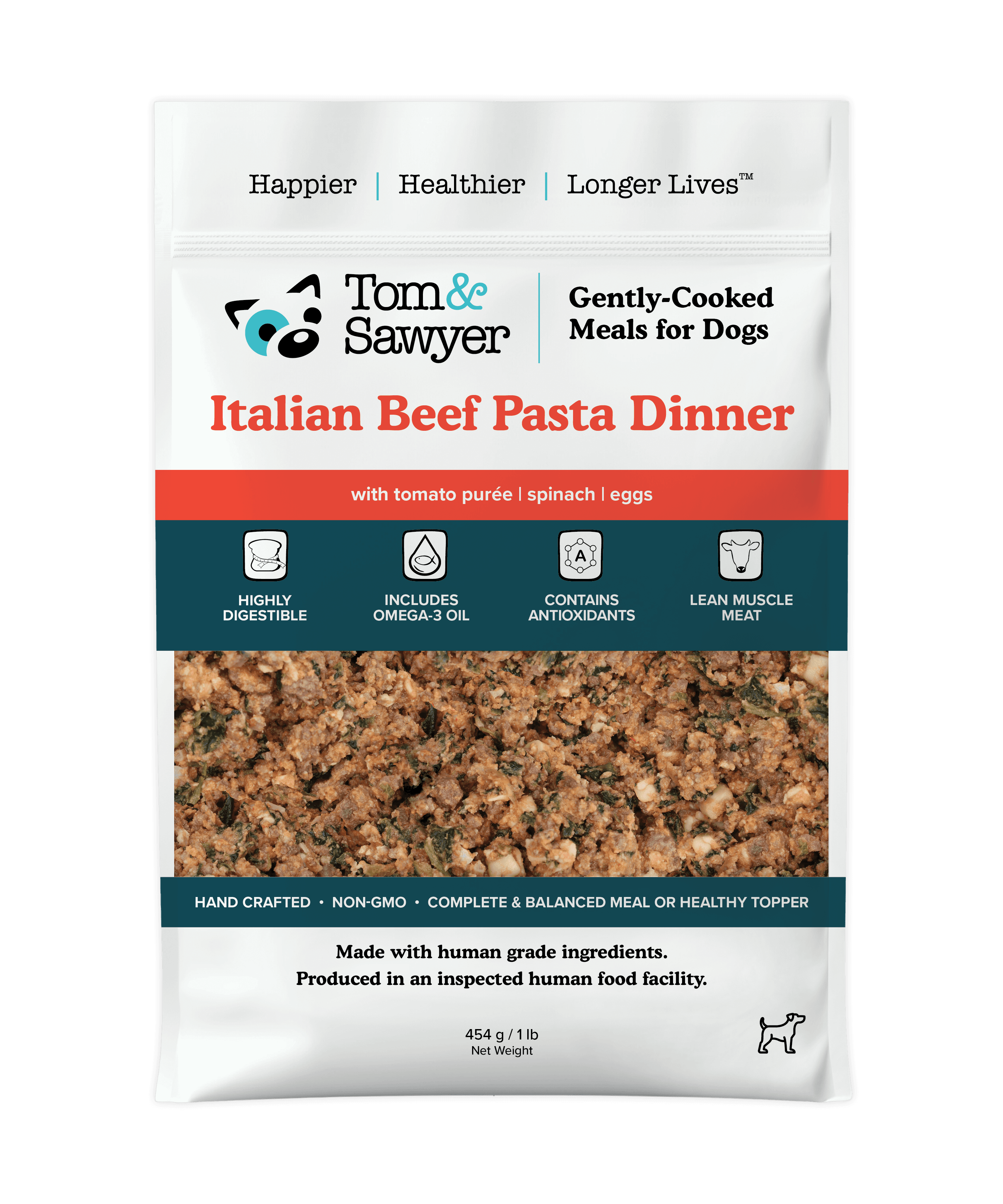 Image of Tom&Sawyer Italian Beef Pasta Dinner meal package