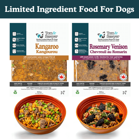 Tom&Sawyer — Understanding Limited Ingredient Dog Food
