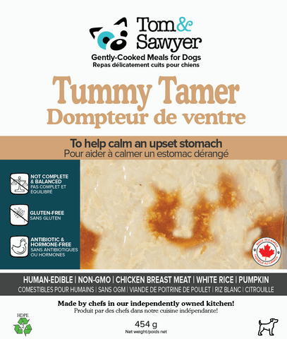 Tom&Sawyer — Tummy Tamer: Chicken, Rice & Pumpkin Recipe for Dogs