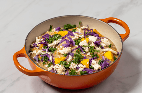 Cooked dog food recipe - Buddha bowl